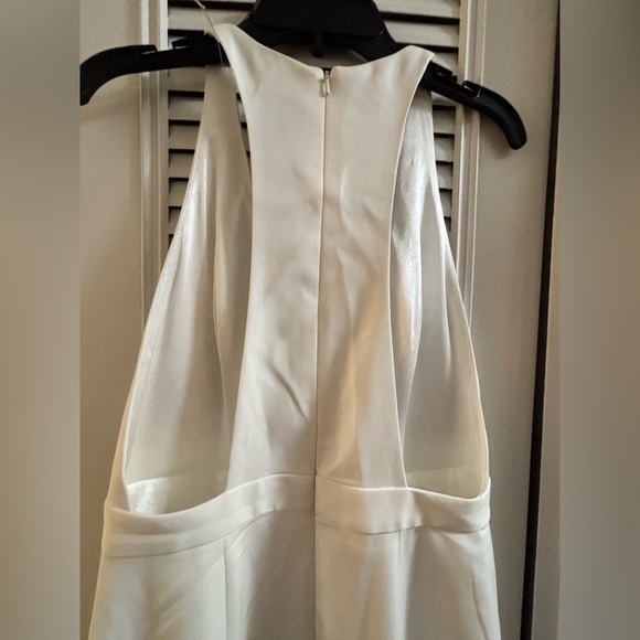 NWT Jay Godfrey Kit Deep V Racer Back Midi Dress sz4-0269 - Picture 10 of 11